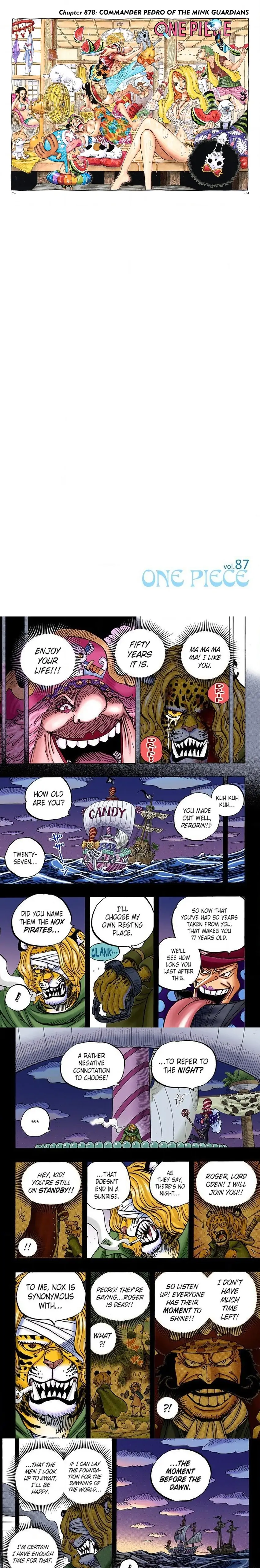 One Piece Digital Colored Chapter 878 image 1